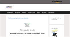 Desktop Screenshot of ortopedia-sevilla.com